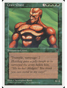 Magic: The Gathering Craw Giant (061) Moderately Played