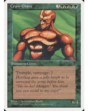 Magic: The Gathering Craw Giant (061) Moderately Played