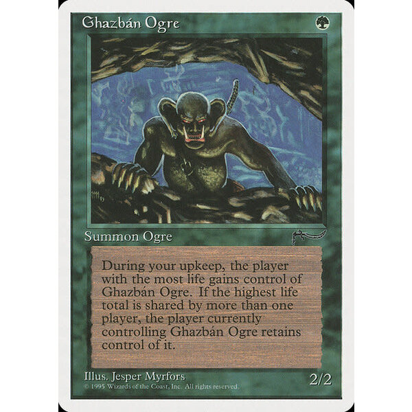 Magic: The Gathering Ghazban Ogre (065) Moderately Played