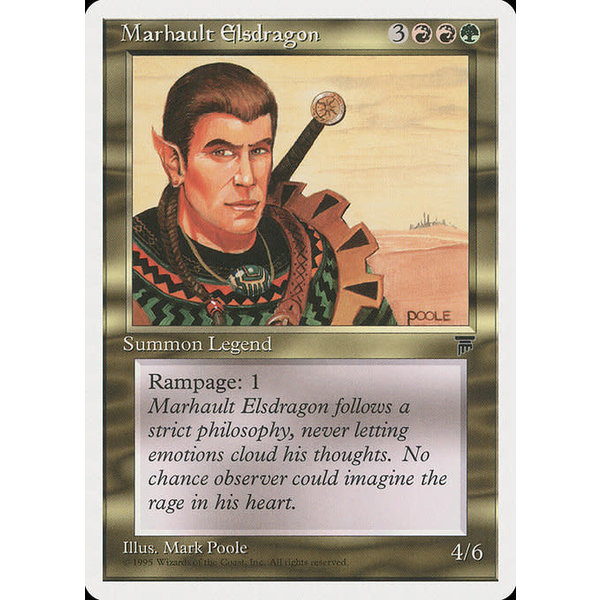 Magic: The Gathering Marhault Elsdragon (079) Damaged