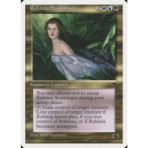 Magic: The Gathering Rubinia Soulsinger (083) Moderately Played