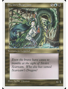 Magic: The Gathering Sivitri Scarzam (084) Moderately Played