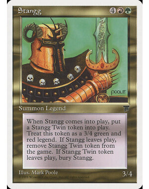 Magic: The Gathering Stangg (086) Moderately Played