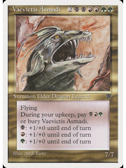 Magic: The Gathering Vaevictis Asmadi (089) Moderately Played