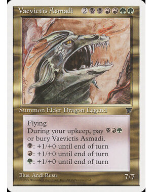 Magic: The Gathering Vaevictis Asmadi (089) Moderately Played