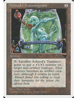 Magic: The Gathering Ashnod's Transmogrant (093) Damaged