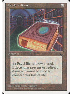Magic: The Gathering Book of Rass (095) Moderately Played