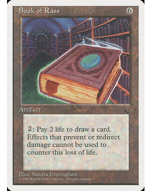 Magic: The Gathering Book of Rass (095) Moderately Played