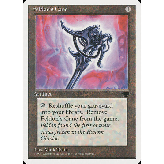 Magic: The Gathering Feldon's Cane (097) Heavily Played