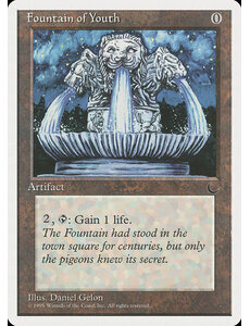 Magic: The Gathering Fountain of Youth (098) Damaged