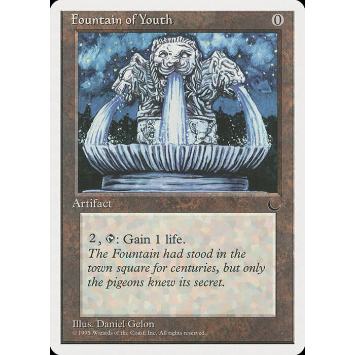 Magic: The Gathering Fountain of Youth (098) Heavily Played