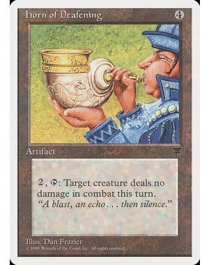 Magic: The Gathering Horn of Deafening (100) Heavily Played