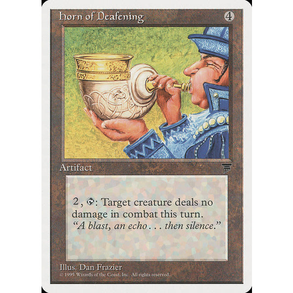 Magic: The Gathering Horn of Deafening (100) Heavily Played