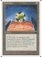 Magic: The Gathering Rakalite (105) Moderately Played