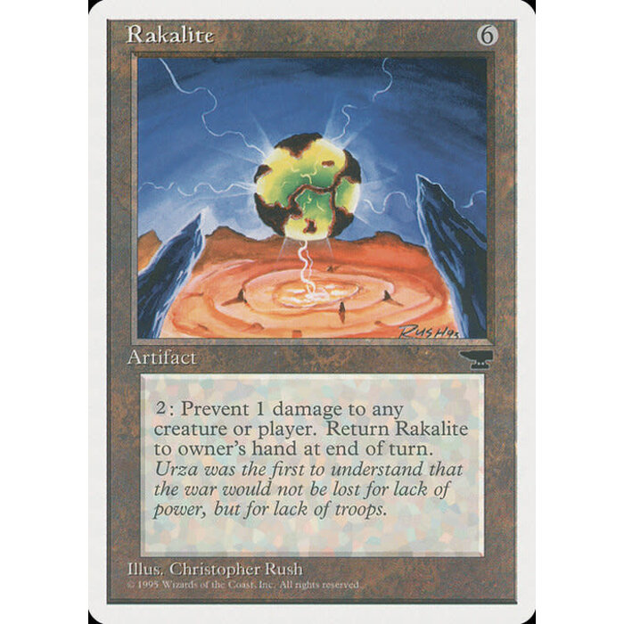 Magic: The Gathering Rakalite (105) Moderately Played