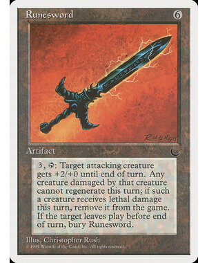 Magic: The Gathering Runesword (106) Damaged