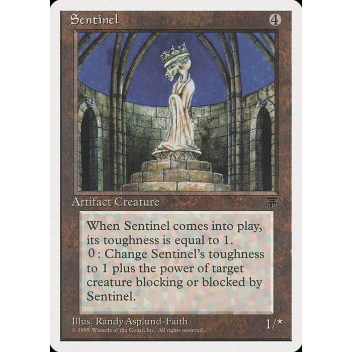 Magic: The Gathering Sentinel (107) Moderately Played