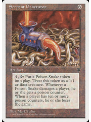 Magic: The Gathering Serpent Generator (108) Moderately Played
