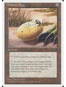 Magic: The Gathering Triassic Egg (110) Damaged