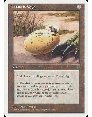 Magic: The Gathering Triassic Egg (110) Damaged