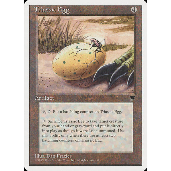 Magic: The Gathering Triassic Egg (110) Damaged