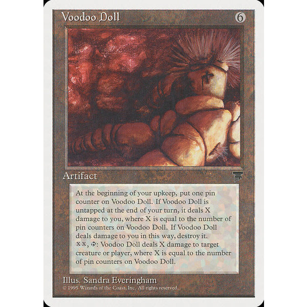 Magic: The Gathering Voodoo Doll (111) Heavily Played