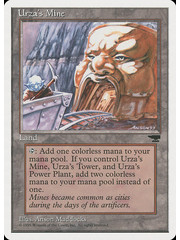 Magic: The Gathering Urza's Mine (114a) Heavily Played