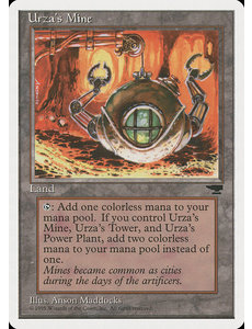 Magic: The Gathering Urza's Mine (114b) Moderately Played