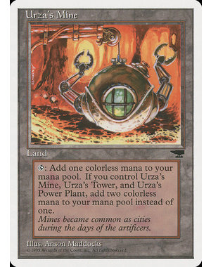 Magic: The Gathering Urza's Mine (114b) Moderately Played