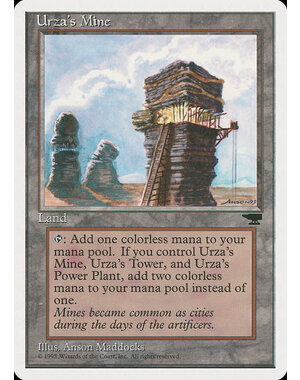 Magic: The Gathering Urza's Mine (114d) Damaged