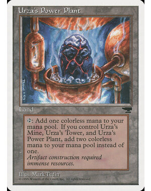 Magic: The Gathering Urza's Power Plant (115a) Heavily Played