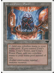 Magic: The Gathering Urza's Power Plant (115a) Moderately Played
