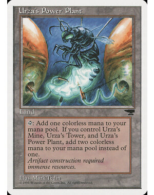 Magic: The Gathering Urza's Power Plant (115c) Heavily Played