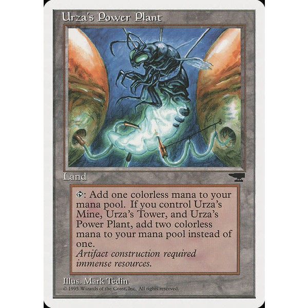 Magic: The Gathering Urza's Power Plant (115c) Heavily Played