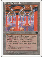 Magic: The Gathering Urza's Power Plant (115b) Heavily Played