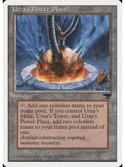 Magic: The Gathering Urza's Power Plant (115d) Damaged