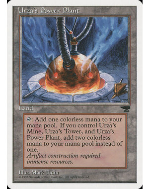 Magic: The Gathering Urza's Power Plant (115d) Damaged