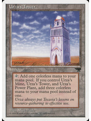 Magic: The Gathering Urza's Tower (116b) Damaged