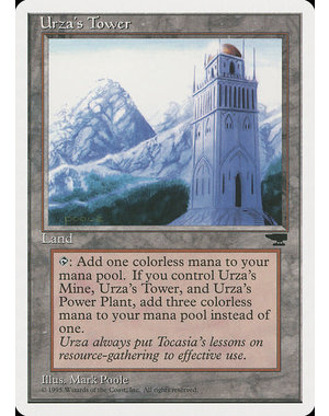 Magic: The Gathering Urza's Tower (116c) Heavily Played