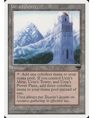 Magic: The Gathering Urza's Tower (116c) Moderately Played