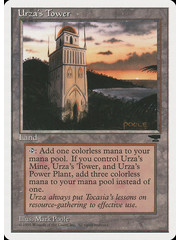 Magic: The Gathering Urza's Tower (116d) Moderately Played