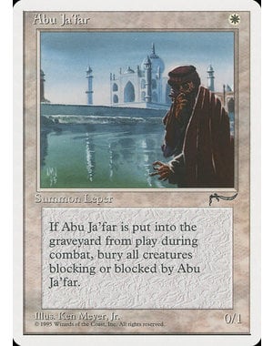 Magic: The Gathering Abu Ja'far (001) Moderately Played