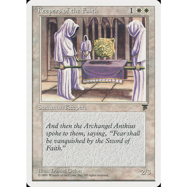 Magic: The Gathering Keepers of the Faith (009) Heavily Played