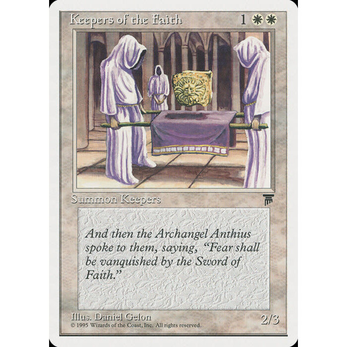 Magic: The Gathering Keepers of the Faith (009) Heavily Played