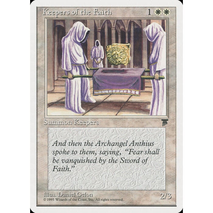 Magic: The Gathering Keepers of the Faith (009) Moderately Played