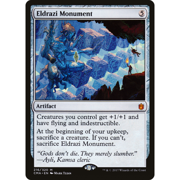Magic: The Gathering Eldrazi Monument (216) Lightly Played