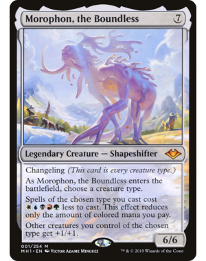 Magic: The Gathering Morophon, the Boundless (001) Lightly Played