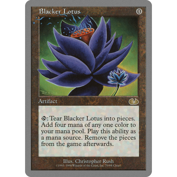 Magic: The Gathering Blacker Lotus (070) Lightly Played