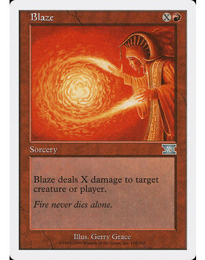 Magic: The Gathering Blaze (168) Damaged