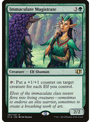 Magic: The Gathering Immaculate Magistrate (201) Heavily Played